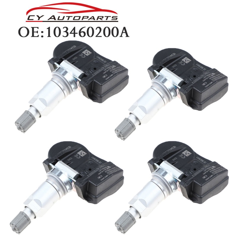 Ÿ̾ з  TPMS, ׽  S  X  3, 2016-2018, 103460200A, 1034602-00-A, S180052068C, S180052068, 433MHz, 4 